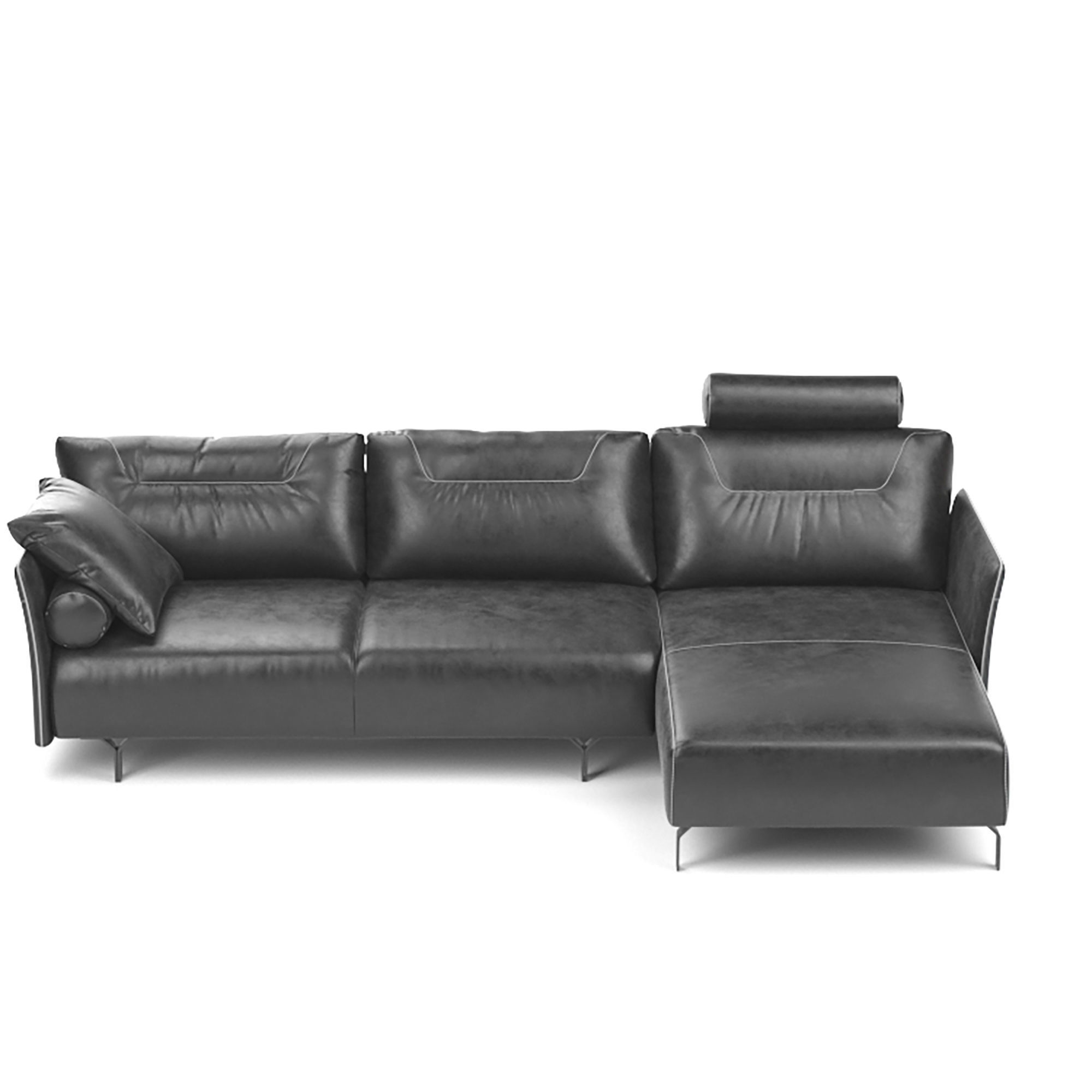 Tenore Corner Sofa by Natuzzi 3D model_1