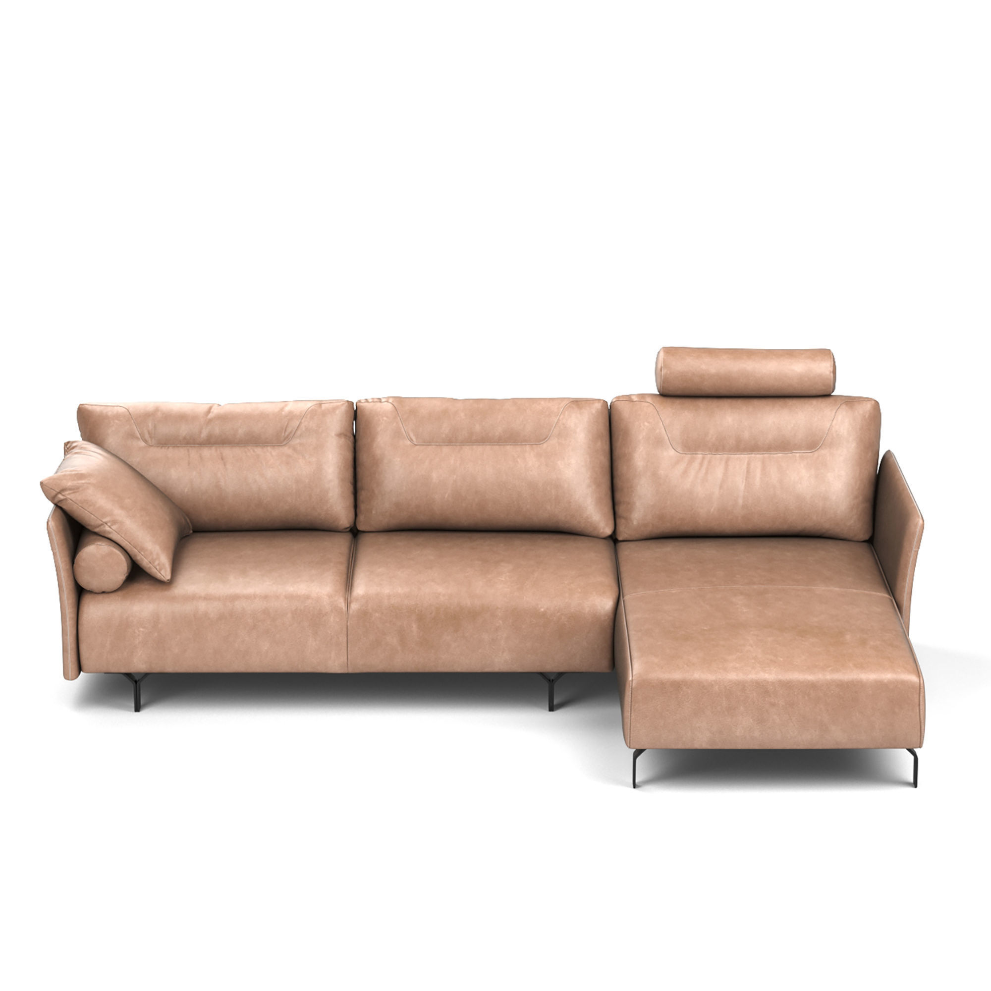 Tenore Corner Sofa by Natuzzi 3D model_2