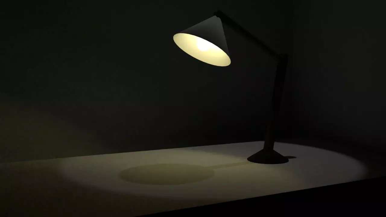 Lamp Blender 3D Model 3D model_0