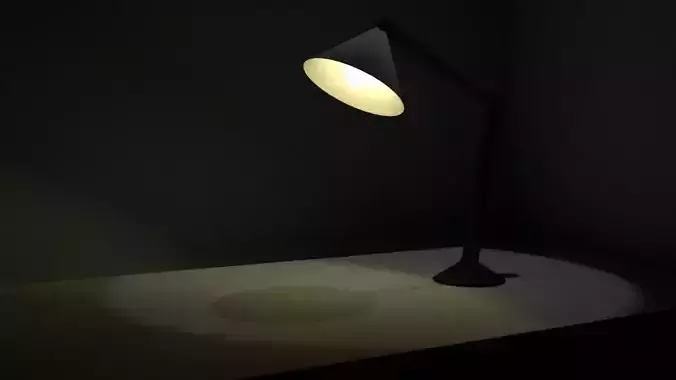 Lamp Blender 3D Model 3D model