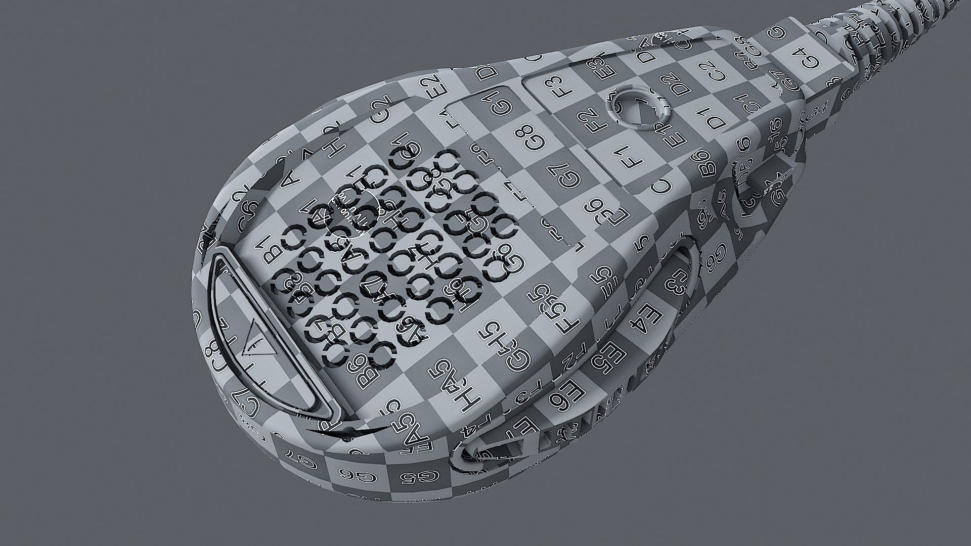 2 Way Radio  for FIRE  EMS 3D model_26