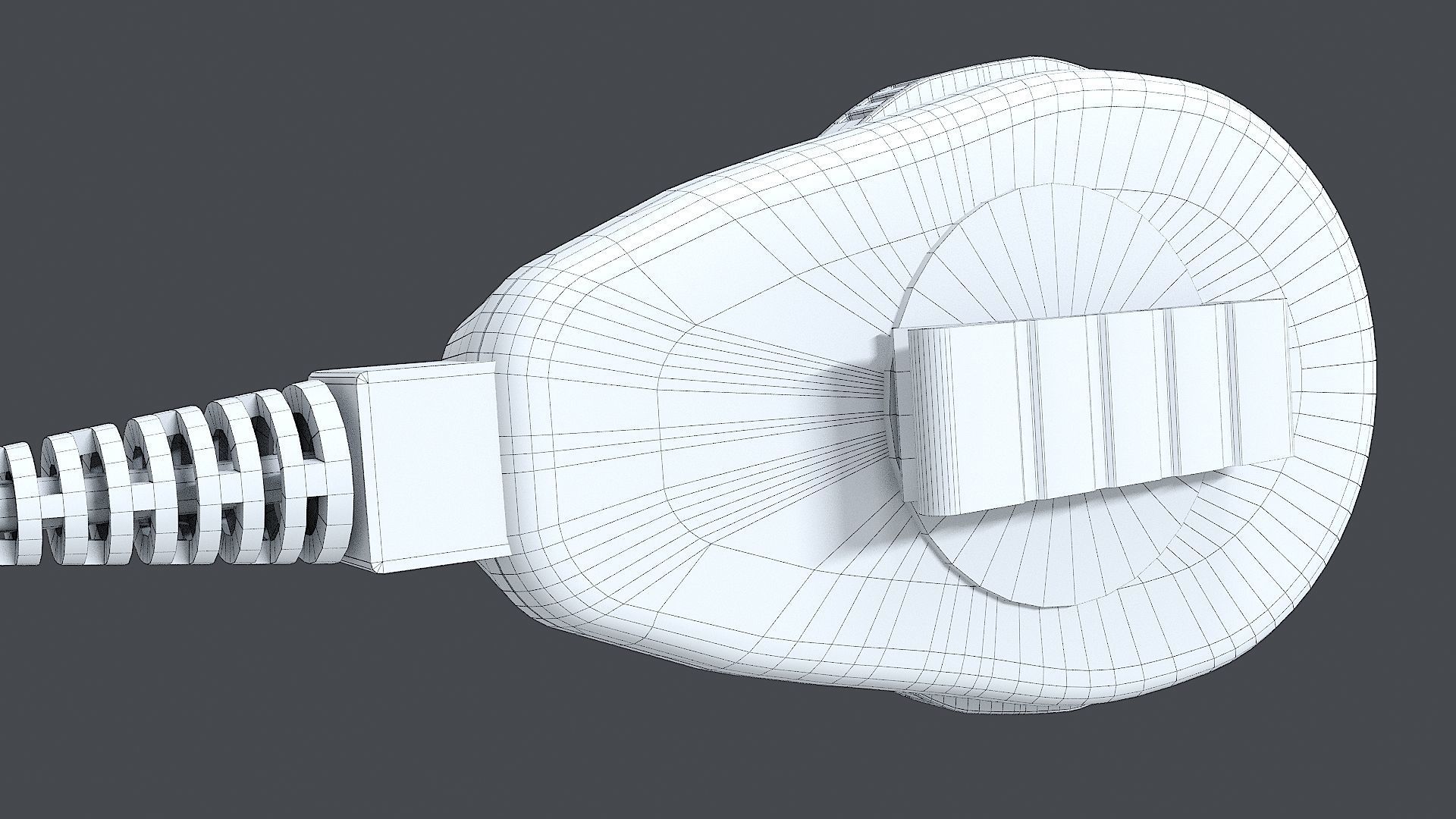 2 Way Radio  for FIRE  EMS 3D model_19