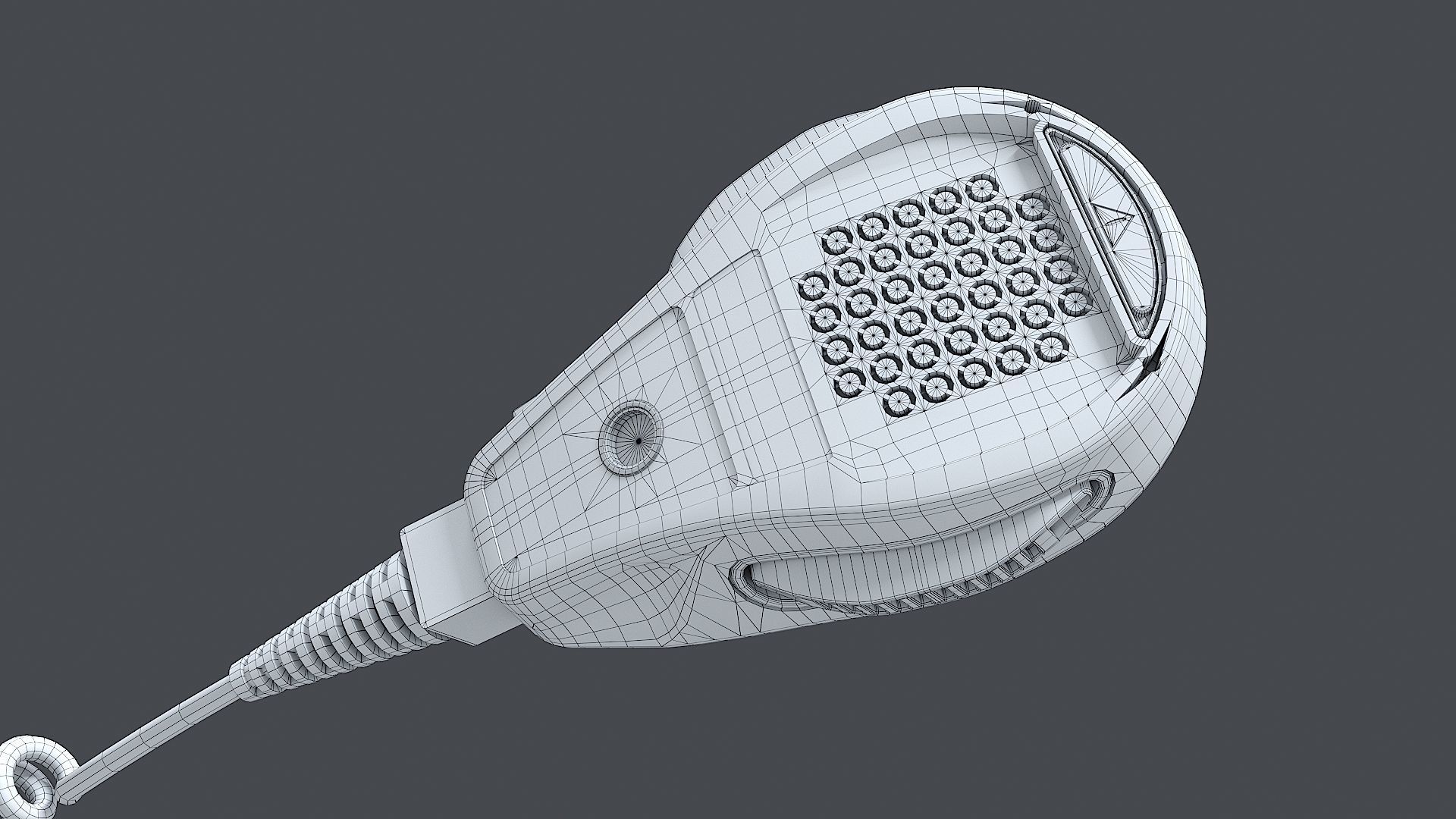 2 Way Radio  for FIRE  EMS 3D model_20