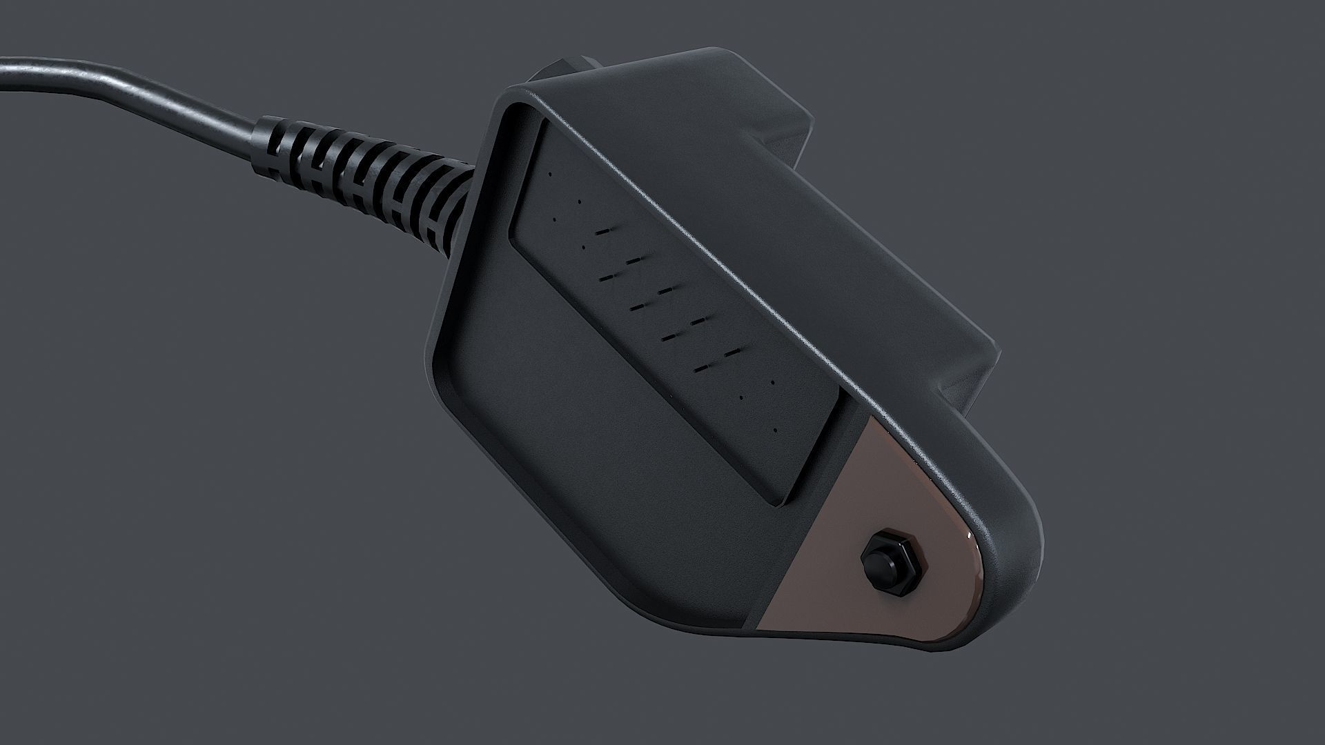 2 Way Radio  for FIRE  EMS 3D model_4
