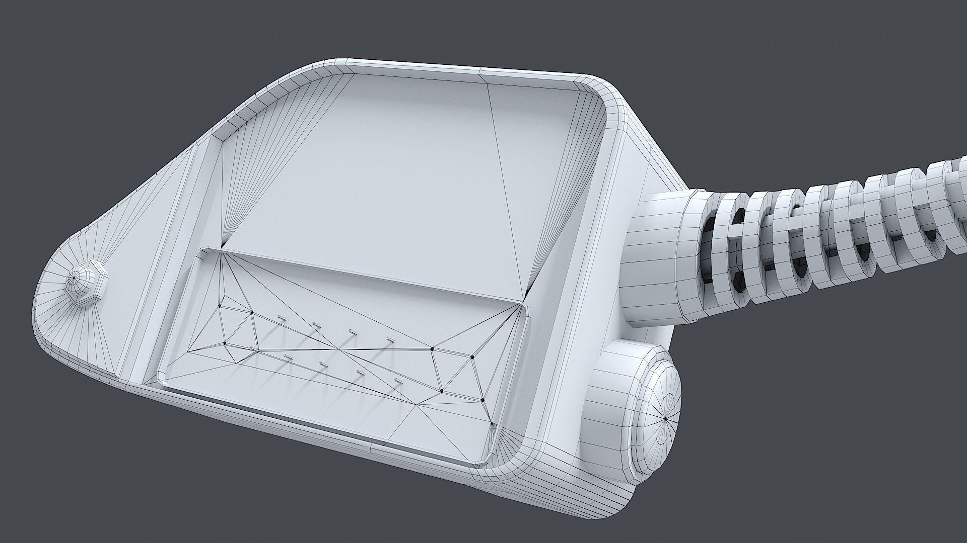 2 Way Radio  for FIRE  EMS 3D model_21