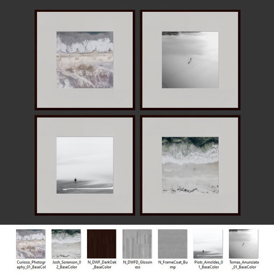 Gallery Wall 83 3D model_5