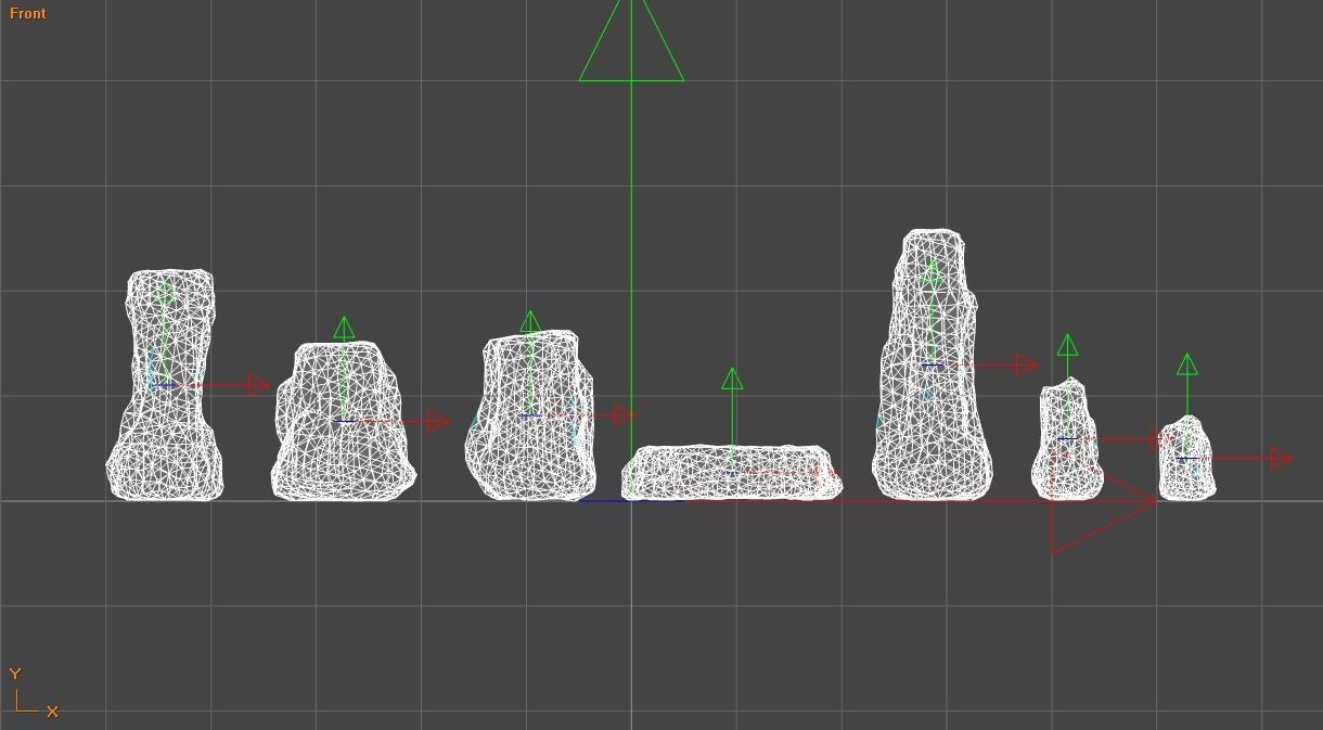 Rock Set 05 - Lava 3D model_17