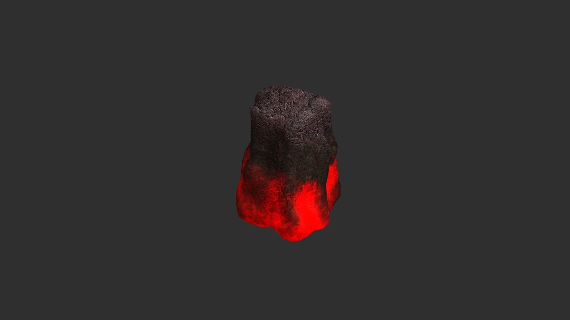 Rock Set 05 - Lava 3D model_8