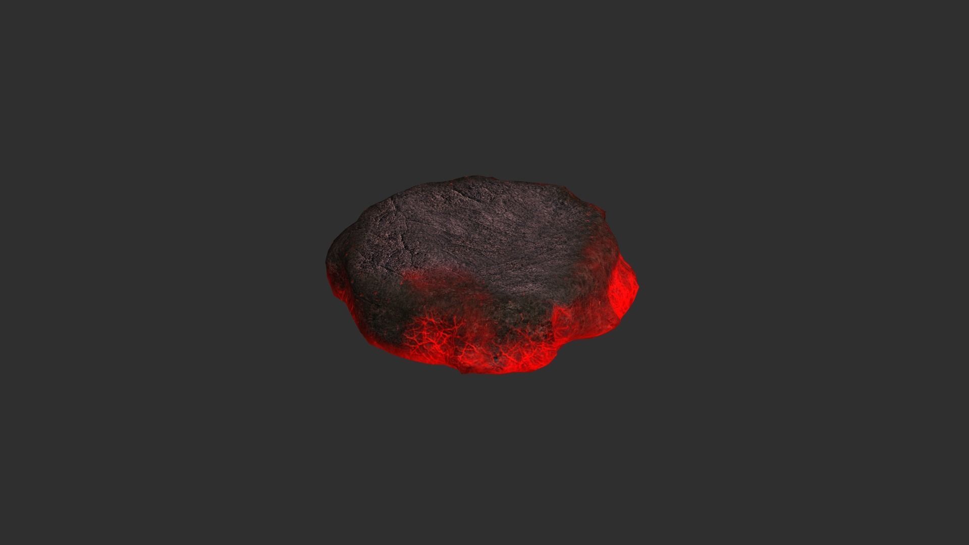 Rock Set 05 - Lava 3D model_9