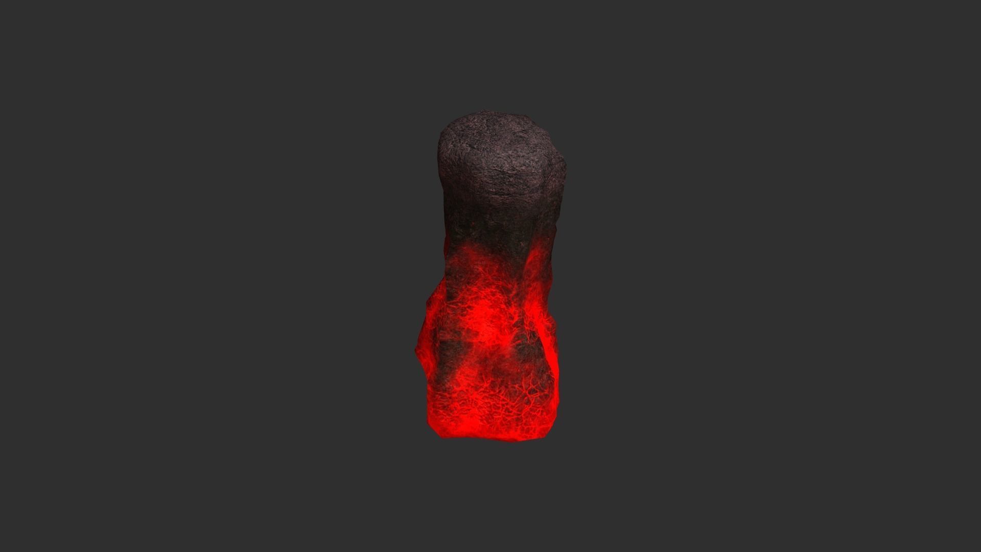 Rock Set 05 - Lava 3D model_6
