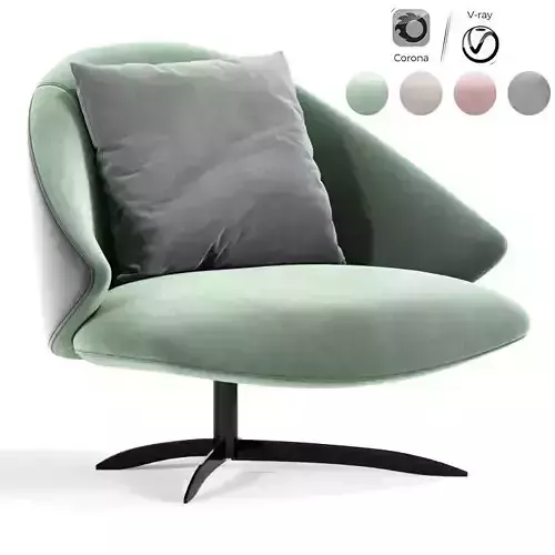 Arm Upholstered Armchair Accent Chair