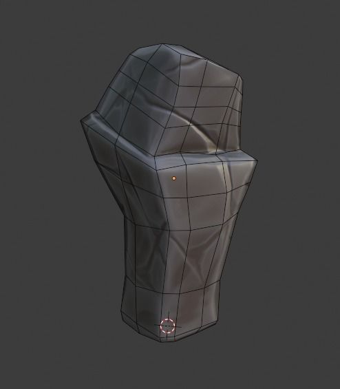 Stylized rocks Low-poly 3D model_18