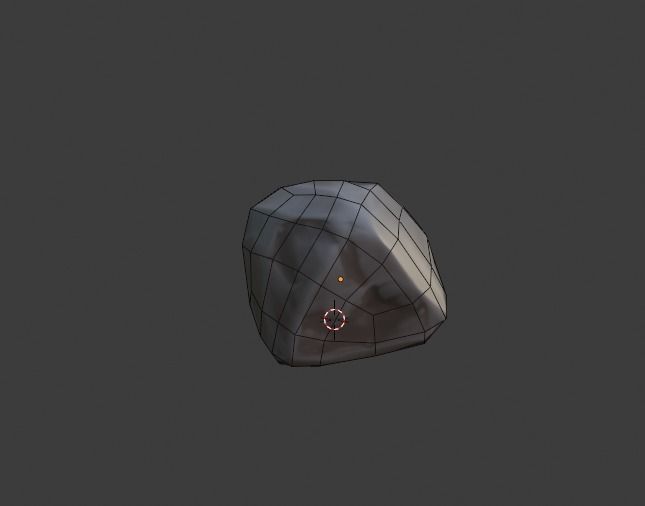Stylized rocks Low-poly 3D model_24