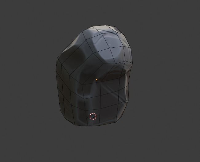 Stylized rocks Low-poly 3D model_8