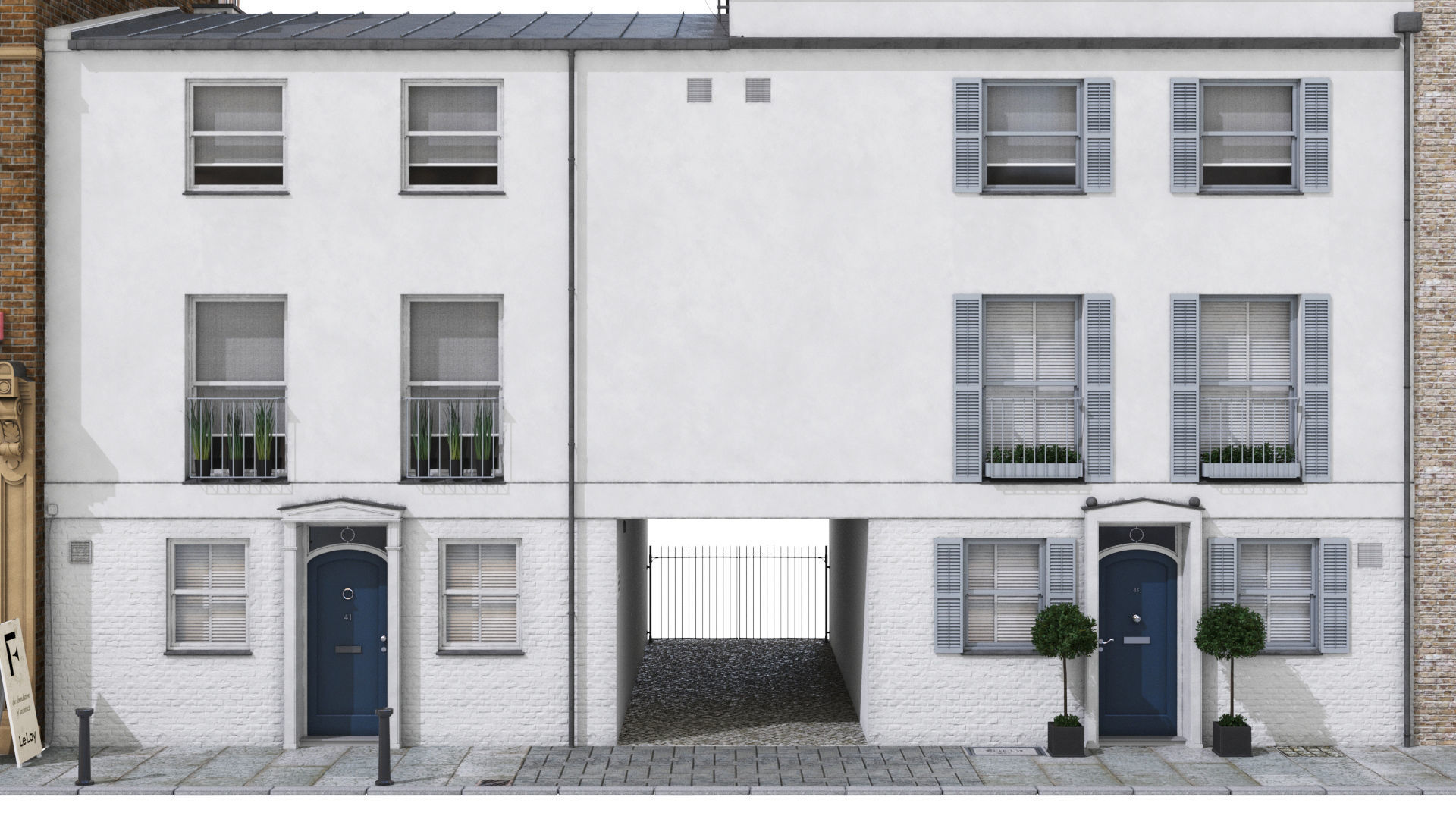 Part of Old Church street  London 3D model_19