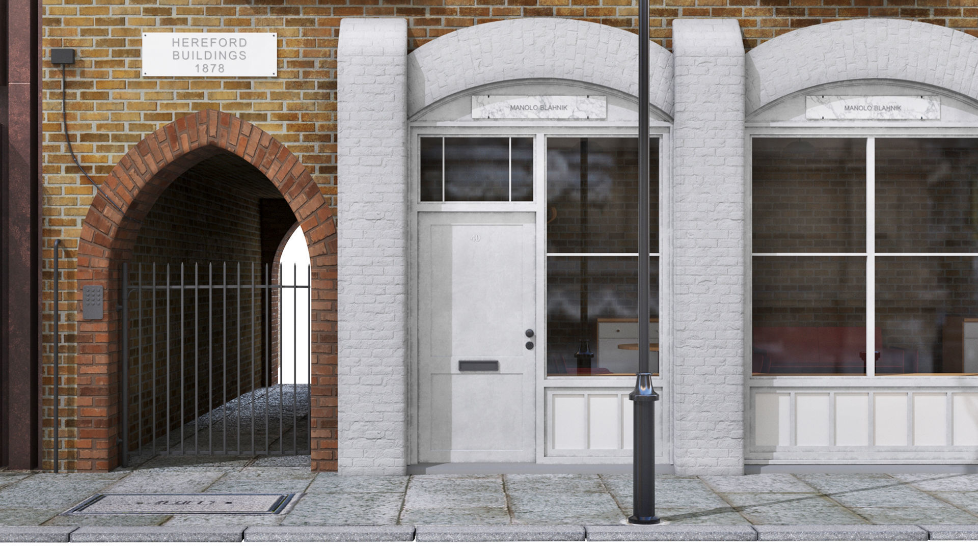 Part of Old Church street  London 3D model_12