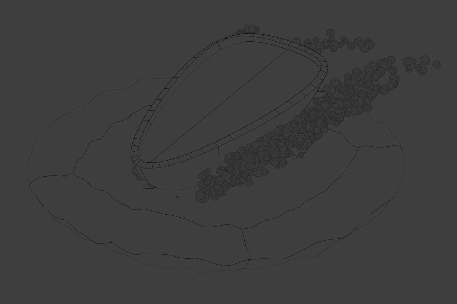 Boat animation stylized Low-poly 3D model_3