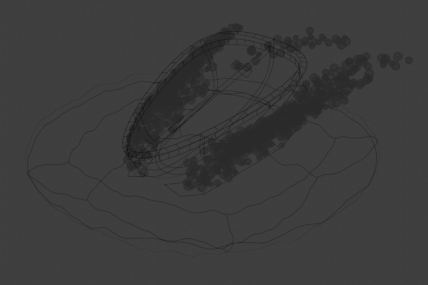 Boat animation stylized Low-poly 3D model_4