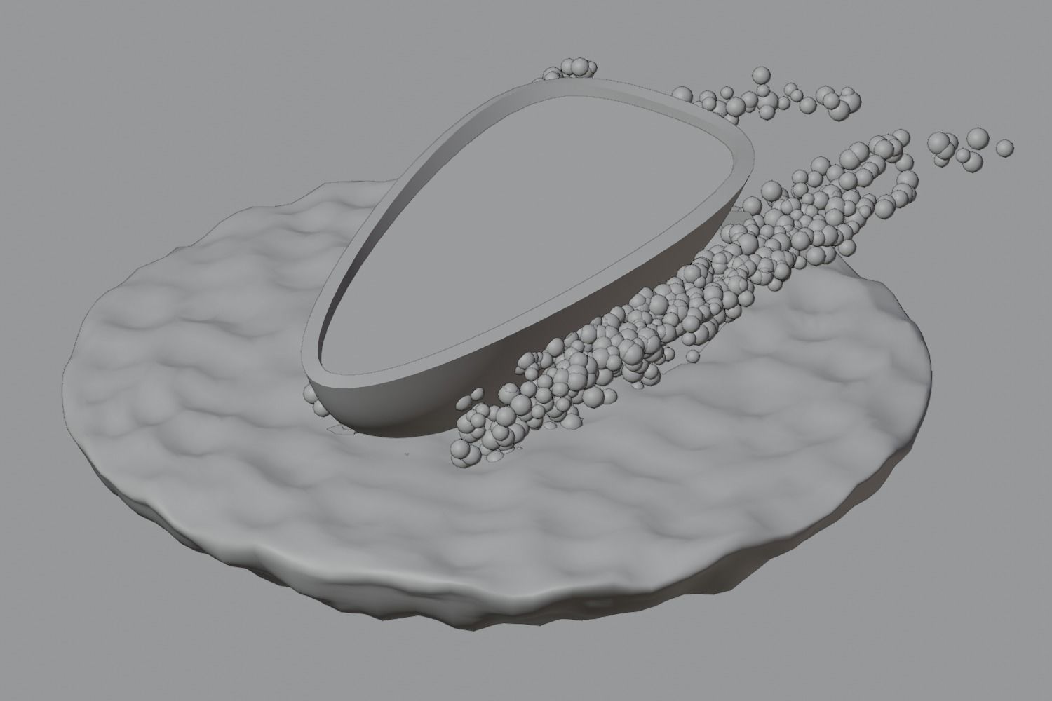 Boat animation stylized Low-poly 3D model_2