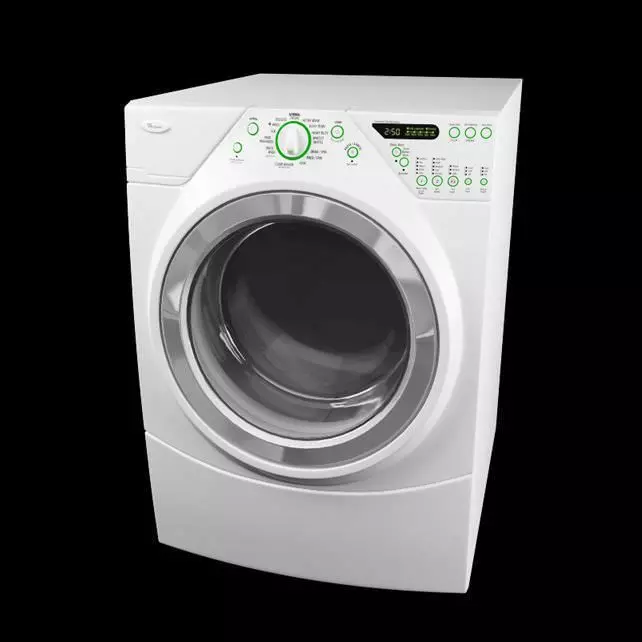 Washing Machine  Whirlpool 3D model_0