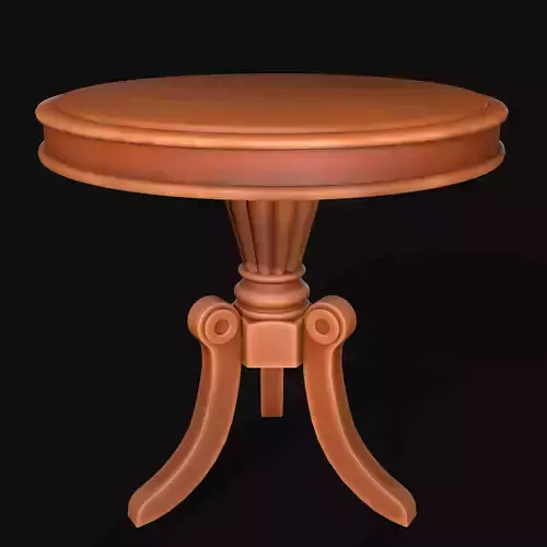 Coffee Table Antique Stylized