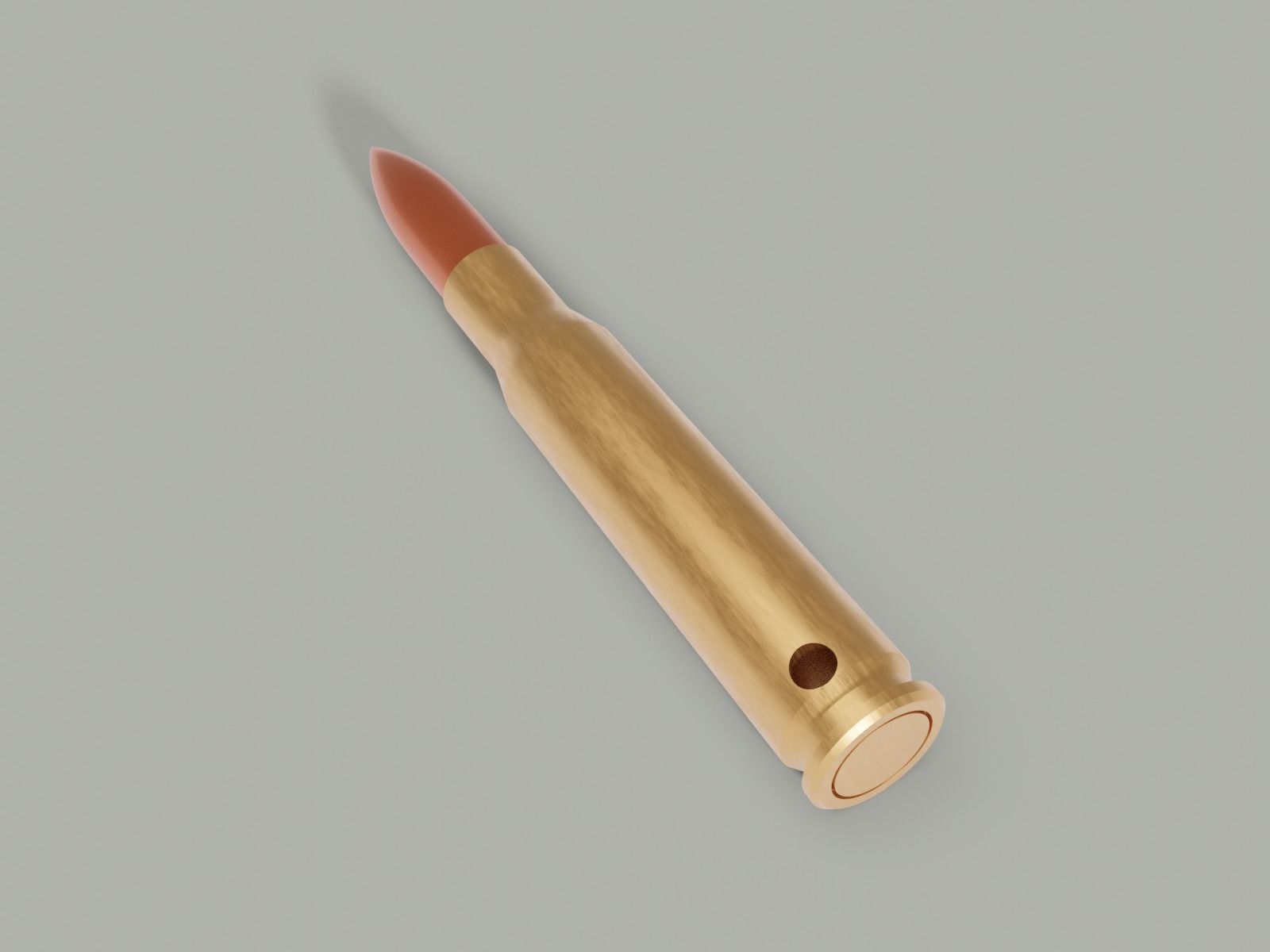 Cartridge or bullet 3D print model_16