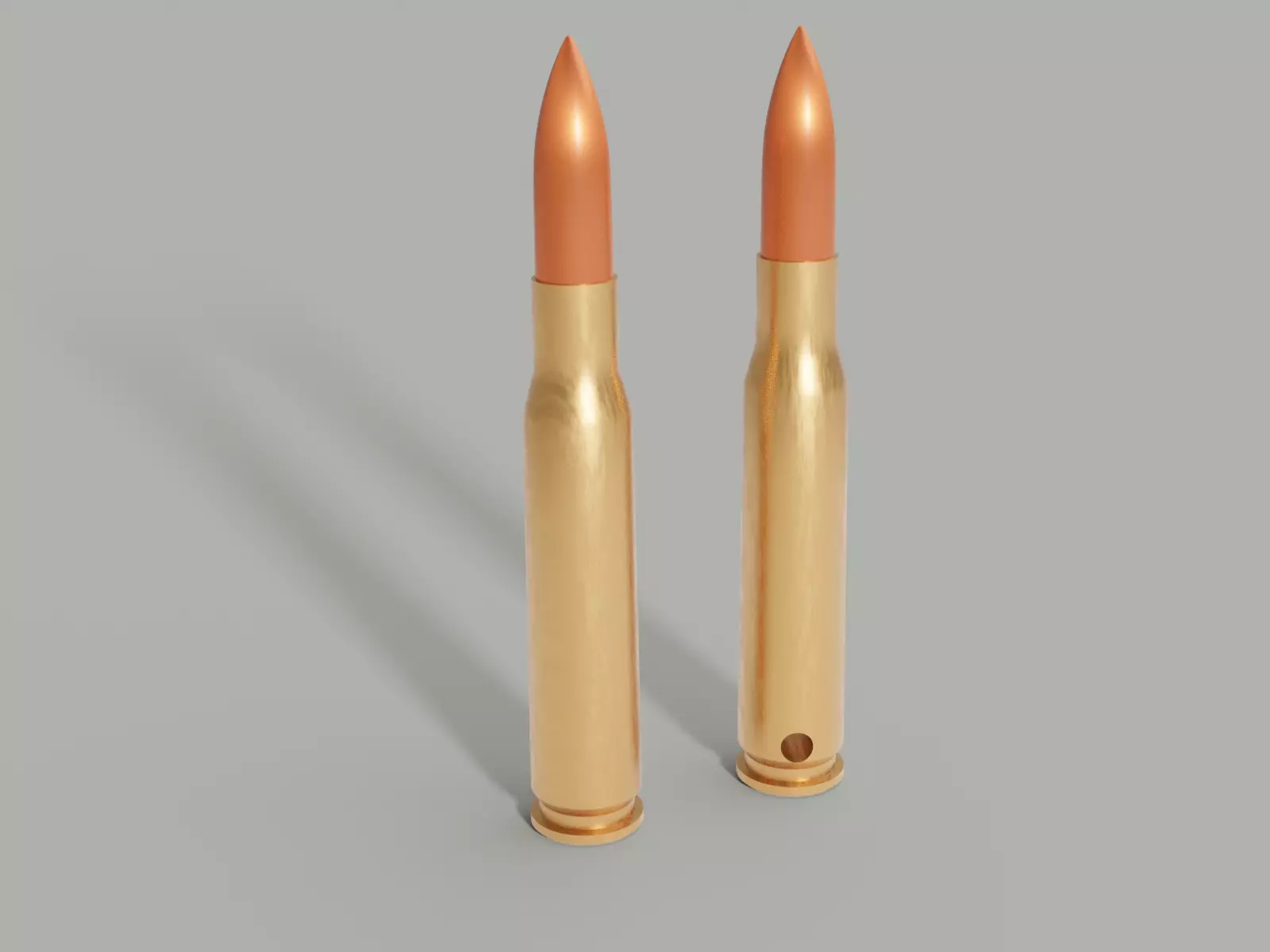 Cartridge or bullet 3D print model_0