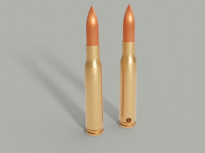 Cartridge or bullet 3D print model