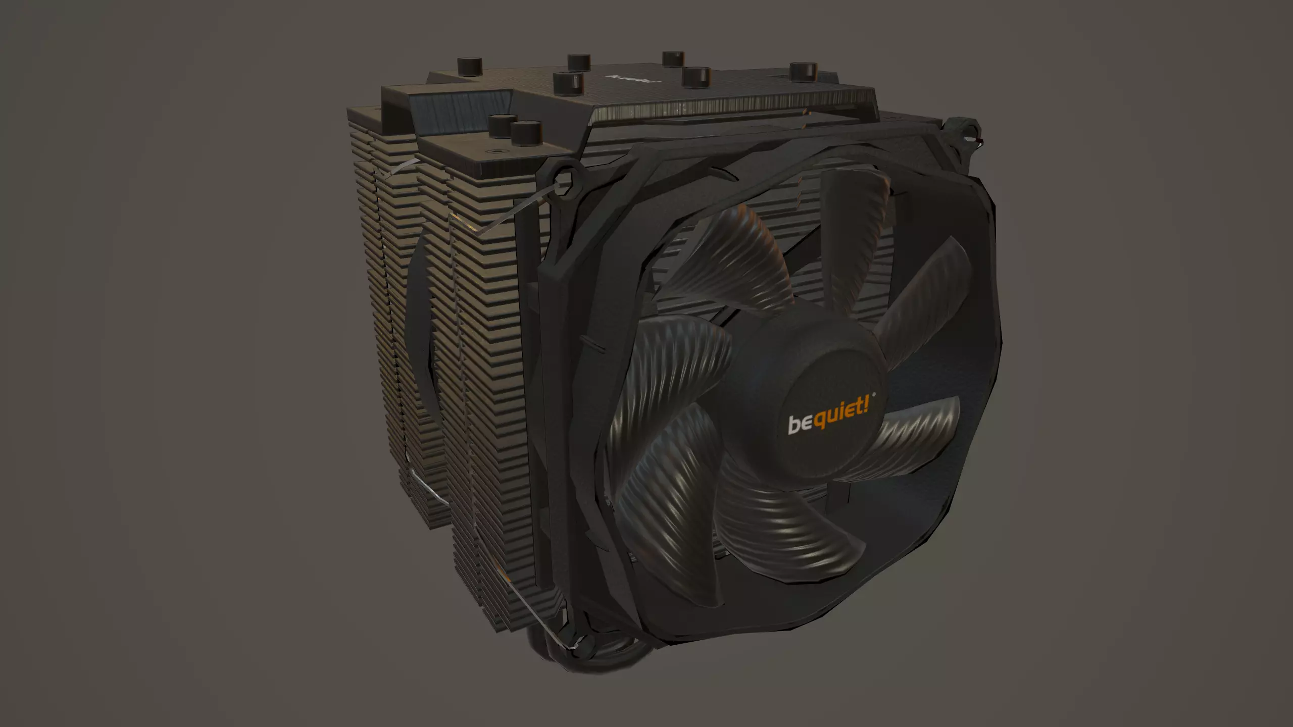 Be Quiet DARK ROCK 4 Low-poly 3D model