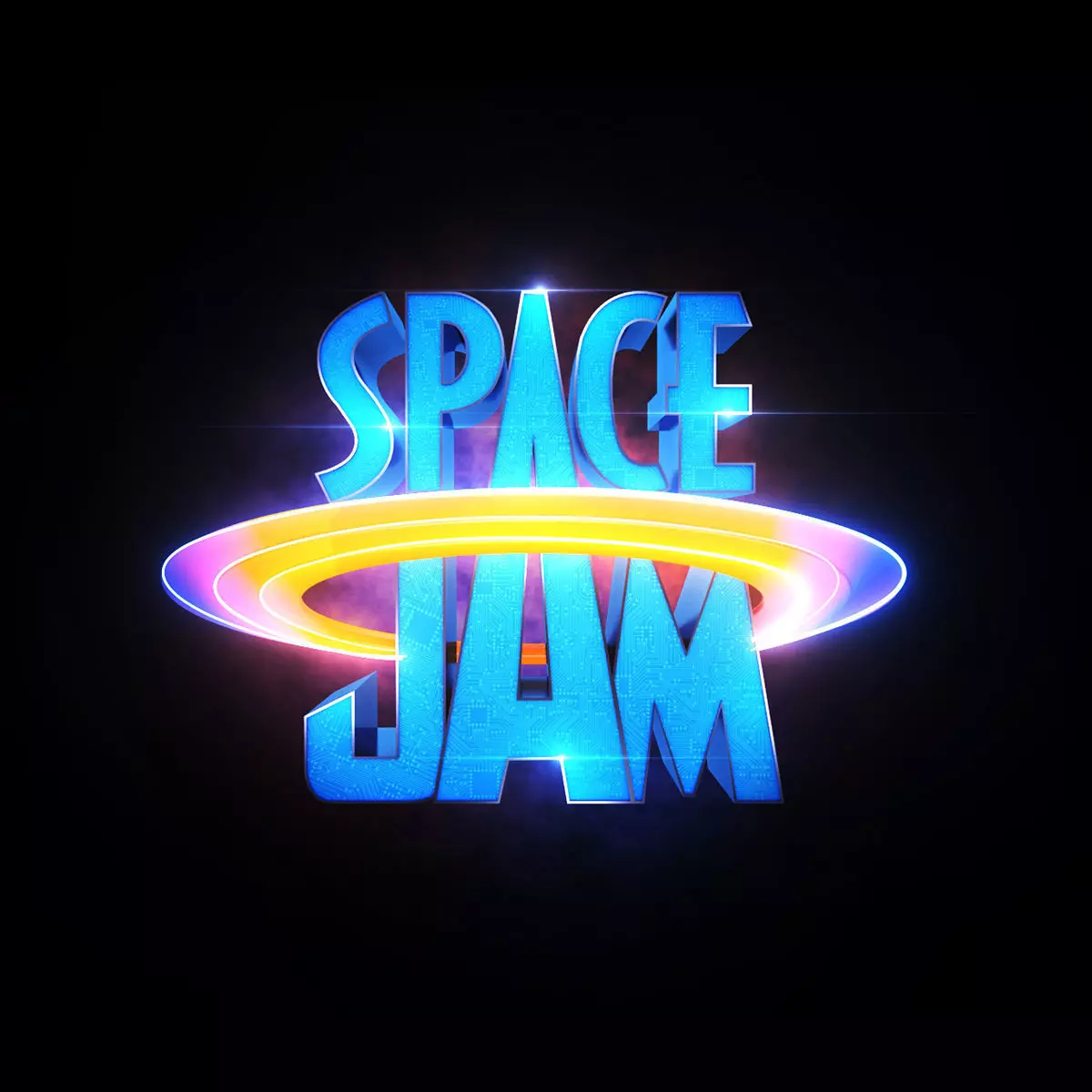 Space Jam Movie Title 3D model_0
