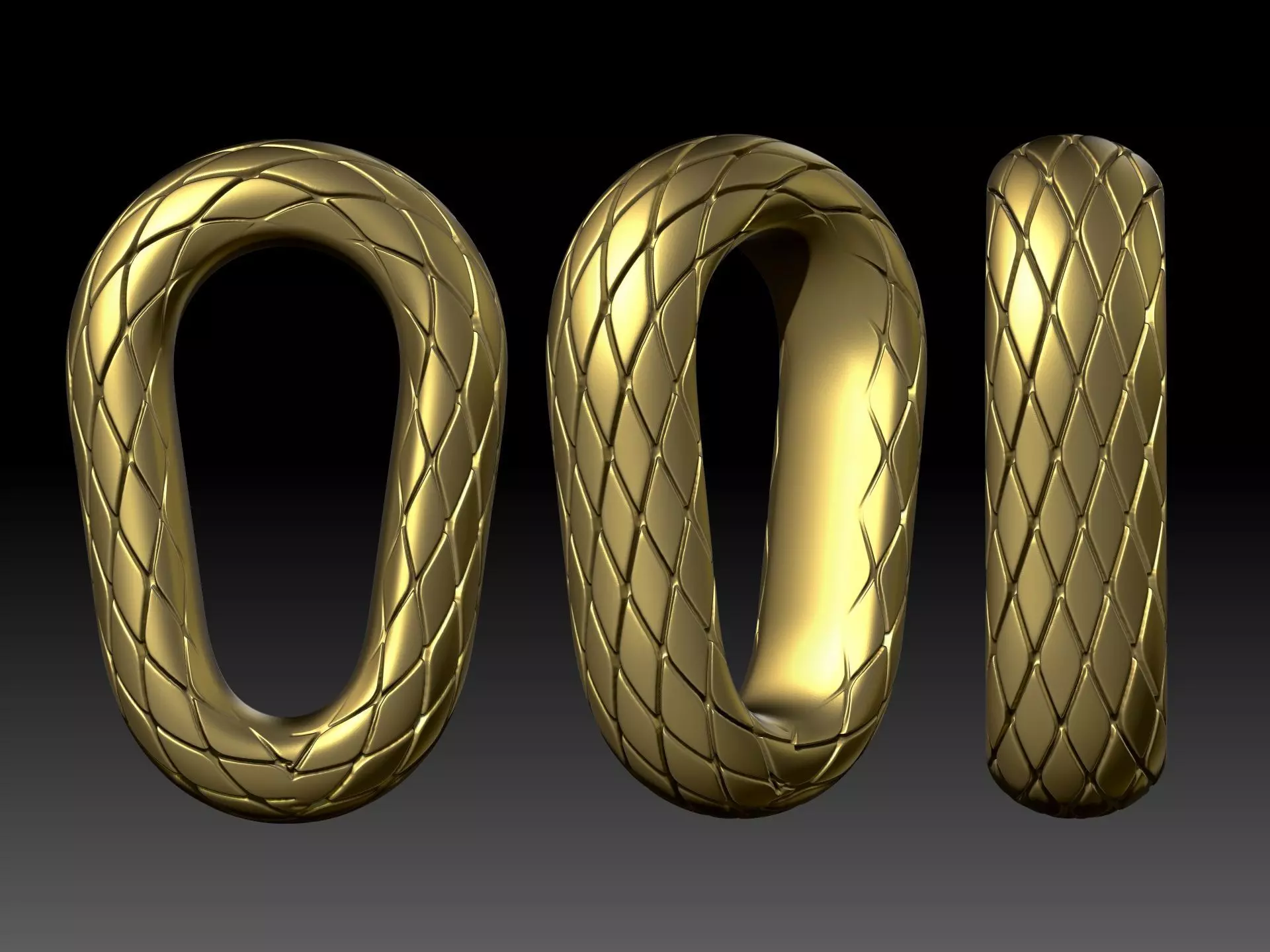 Snake bail 3D print model