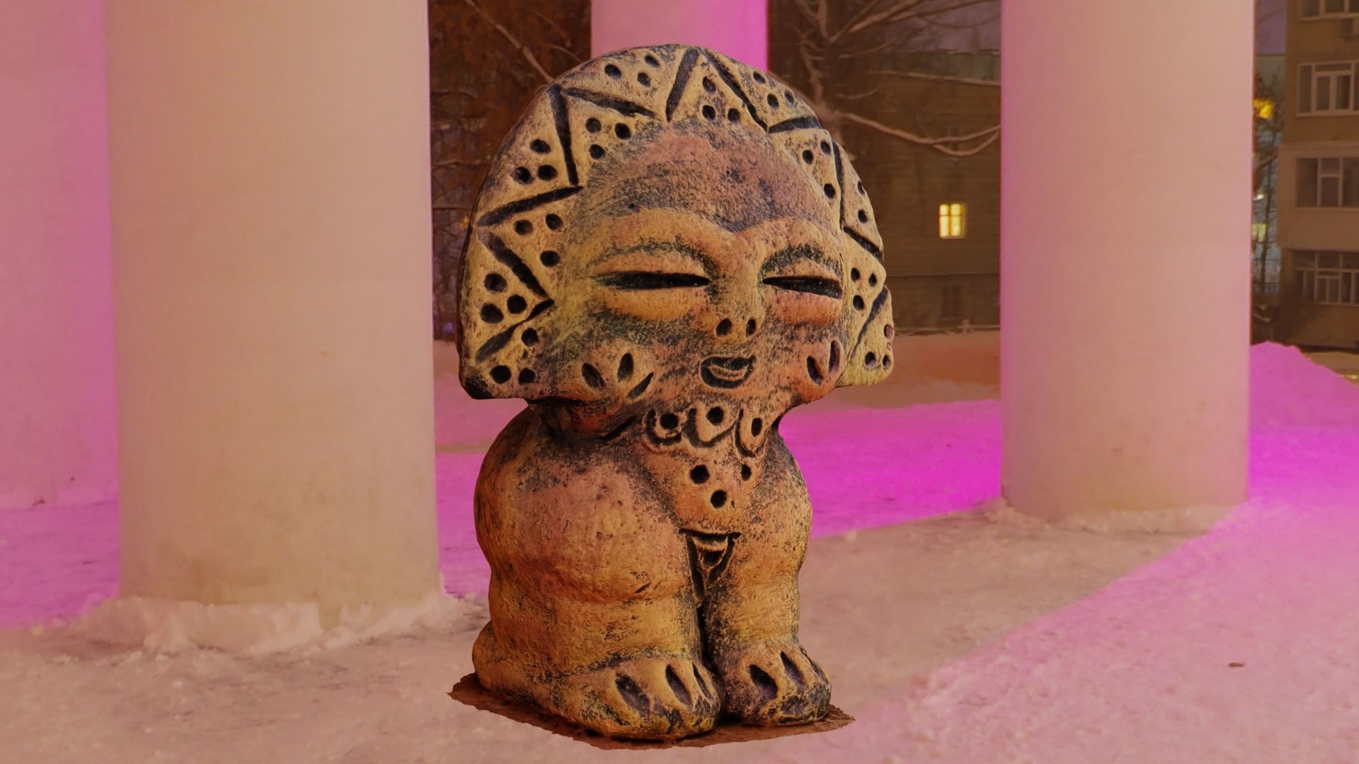 Taino Sun God Photogrammetric Scan 3D model_7