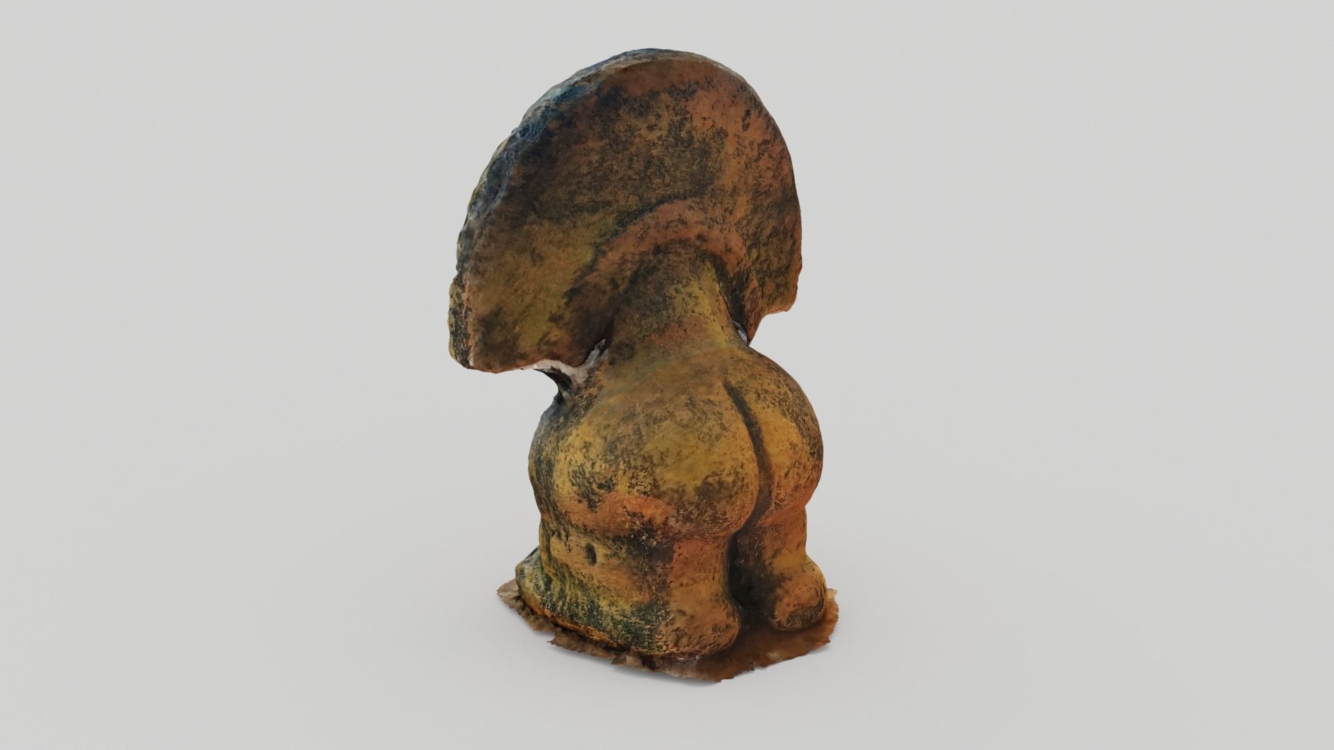 Taino Sun God Photogrammetric Scan 3D model_4