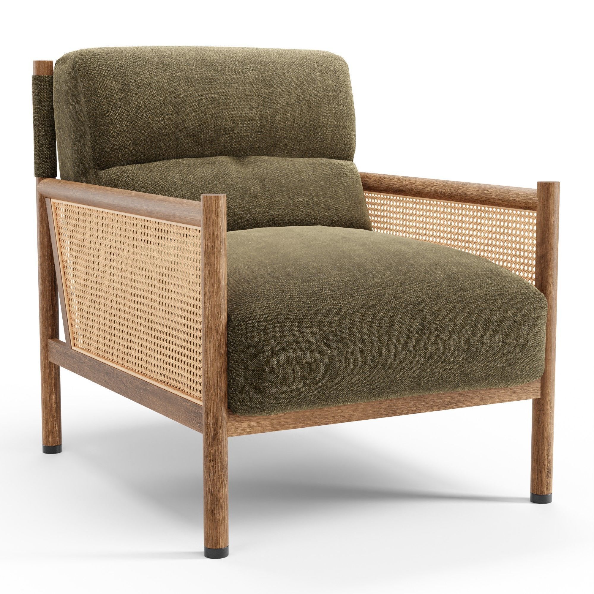 Channing Lounge Chair 3D model_0