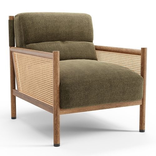 Channing Lounge Chair 3D model