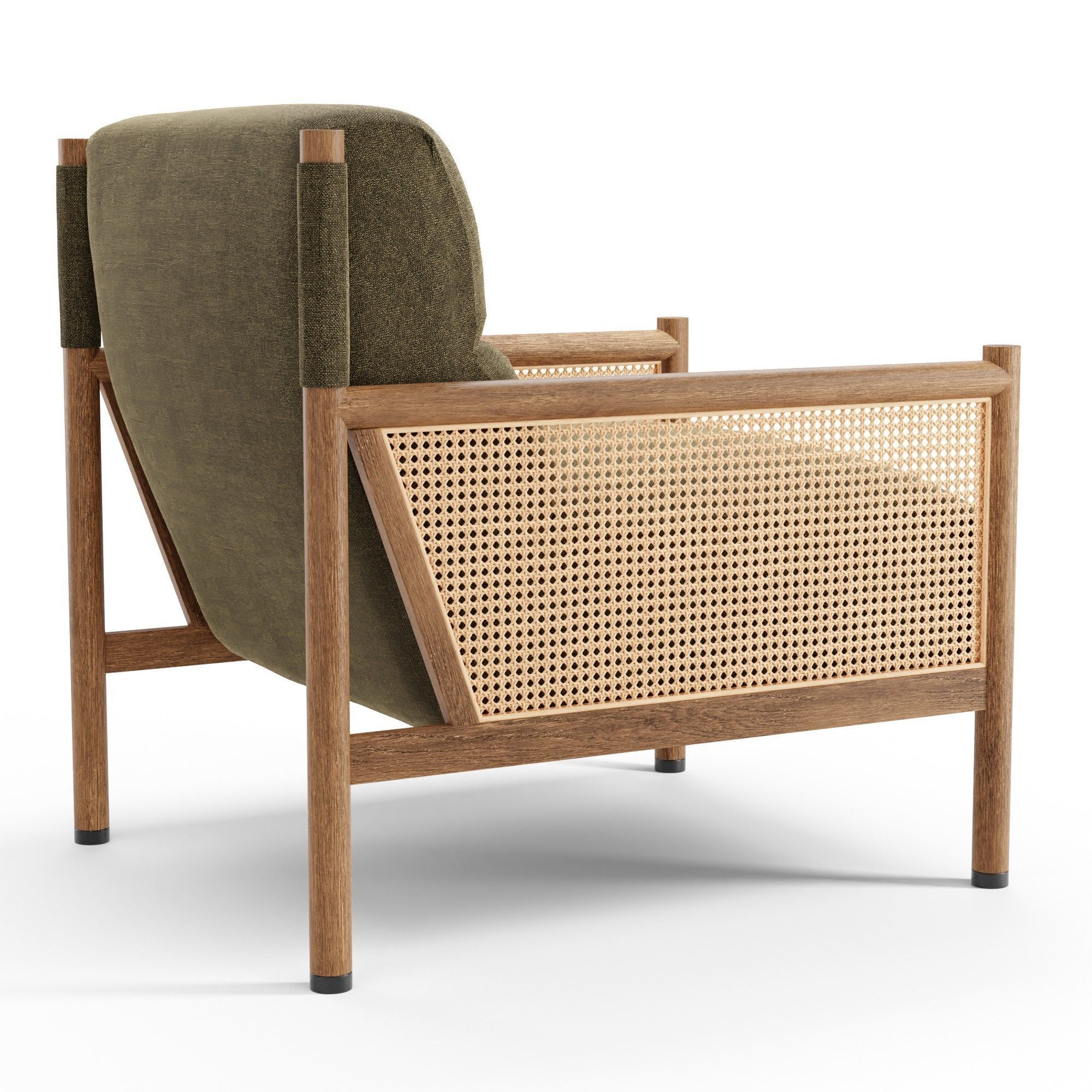 Channing Lounge Chair 3D model_2