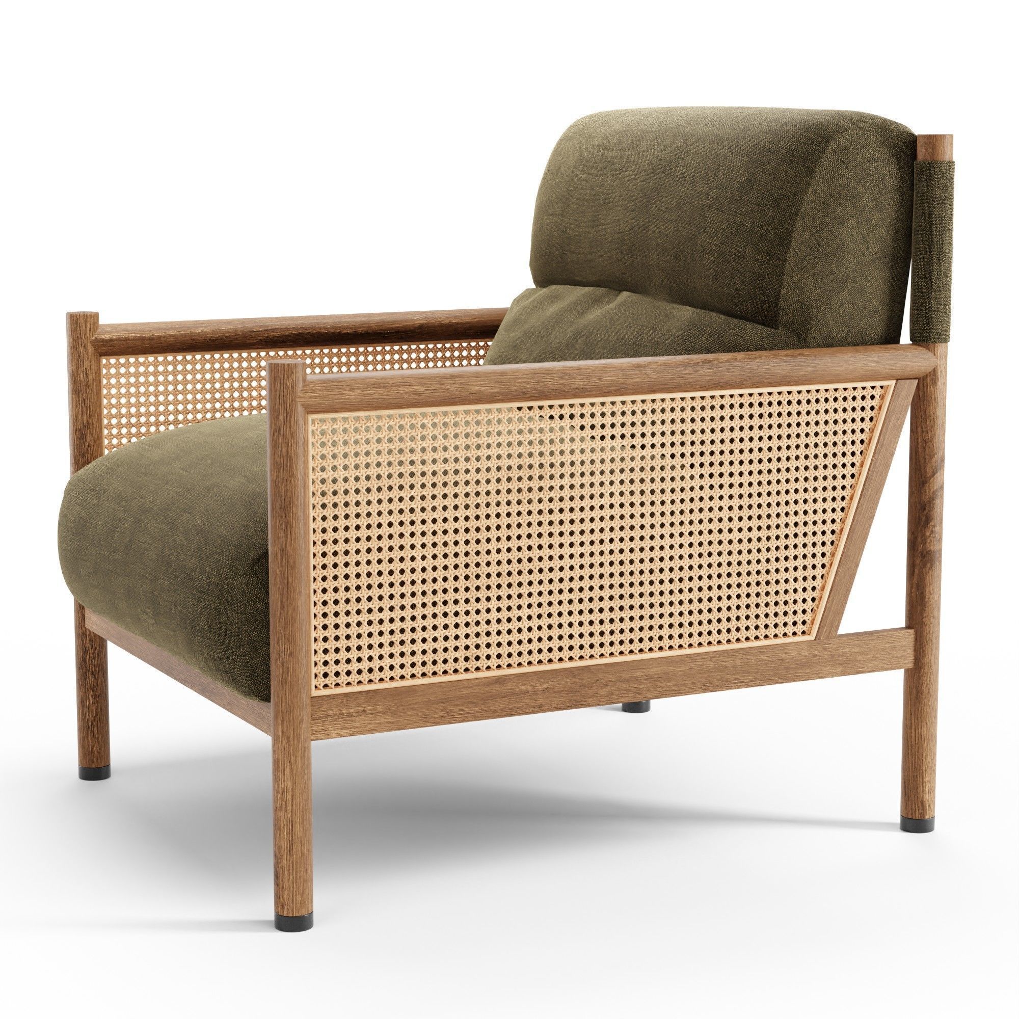 Channing Lounge Chair 3D model_3