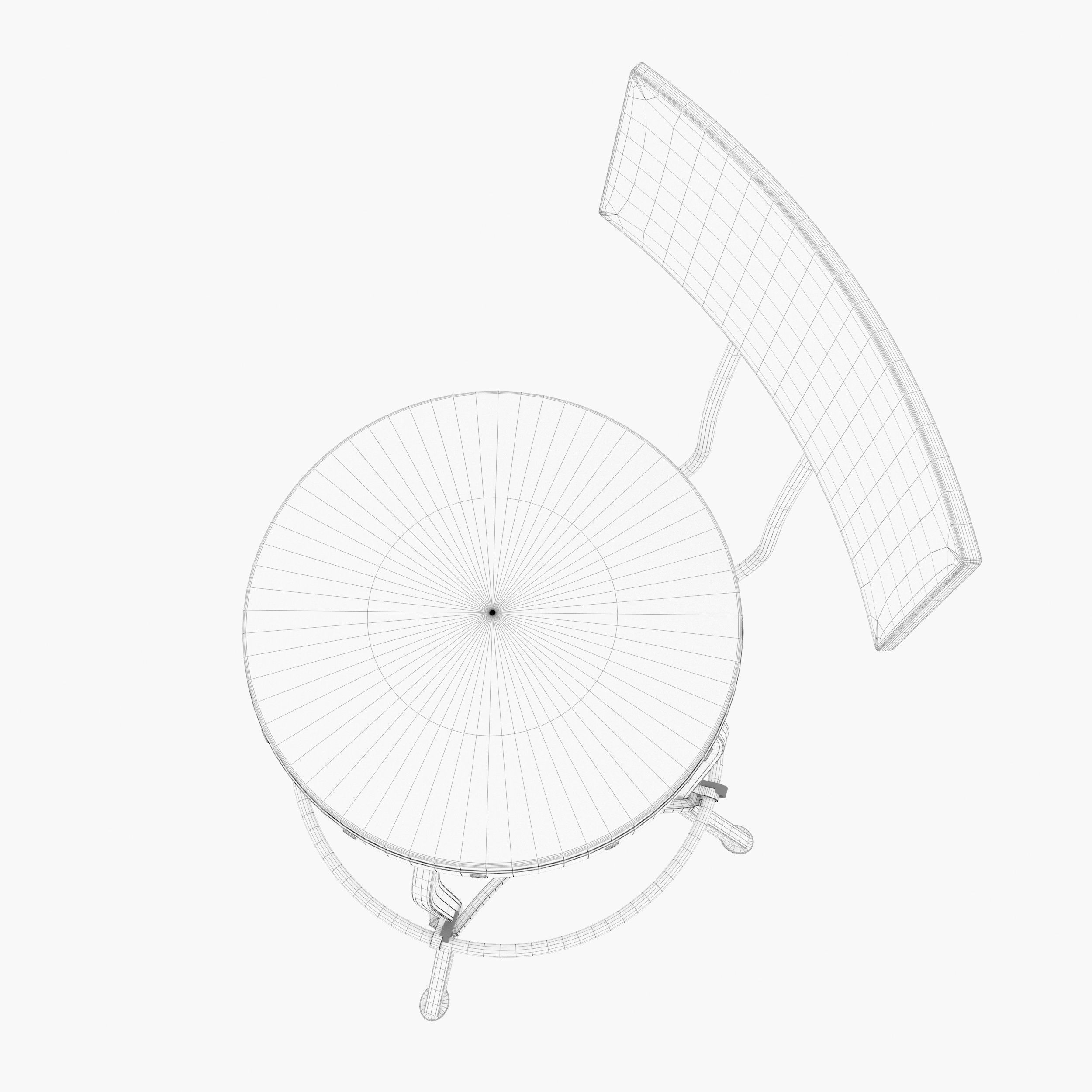 Bar Stool GDF 3D model_9