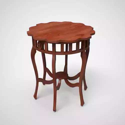 Bealey End Table honey oak finish