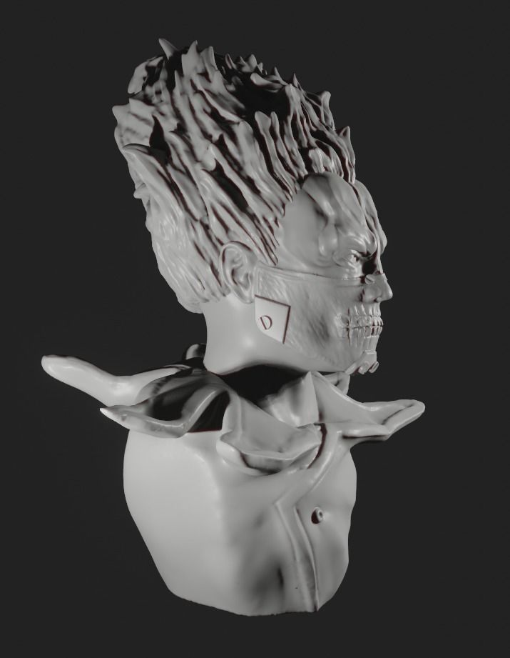 En bust Dorohedoro 3D print model_2