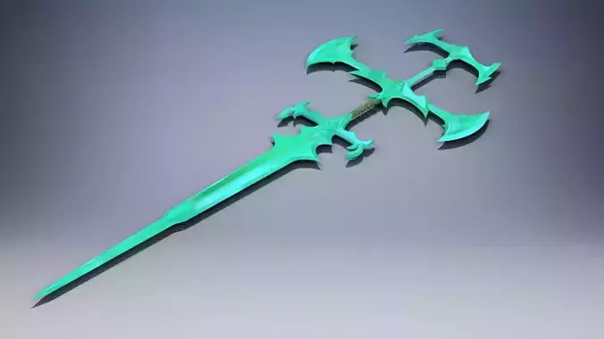 Sword of the Ruined King league of legends Viego 3D print model