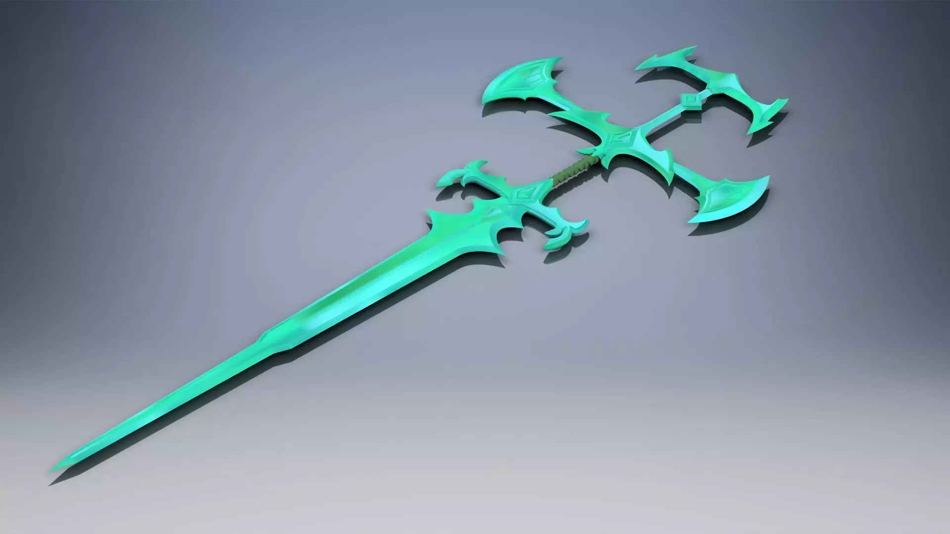 Sword of the Ruined King league of legends Viego 3D print model_0