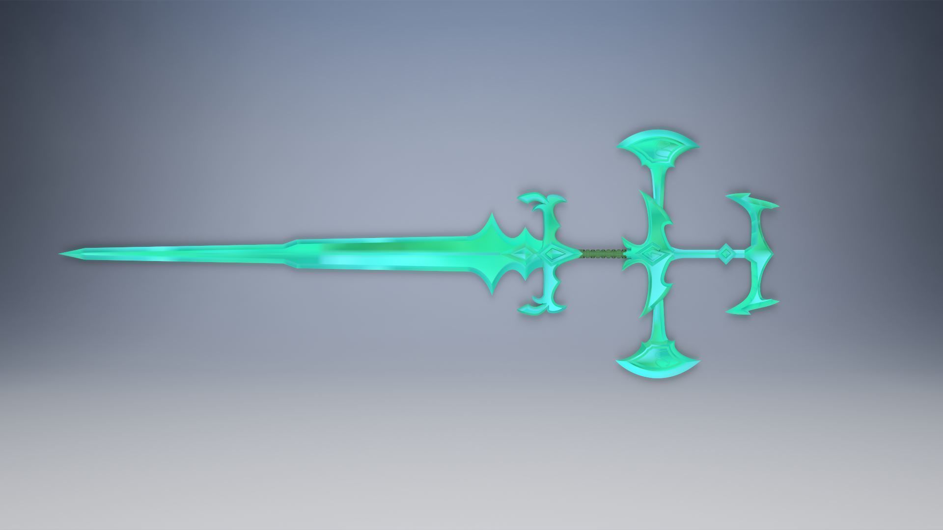 Sword of the Ruined King league of legends Viego 3D print model_2