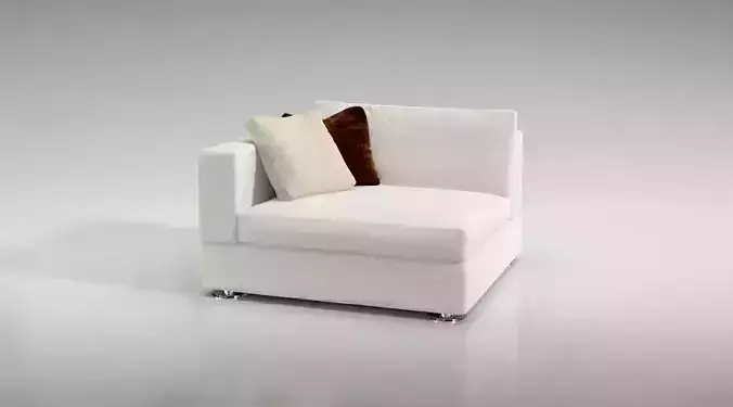 White Modern Couch