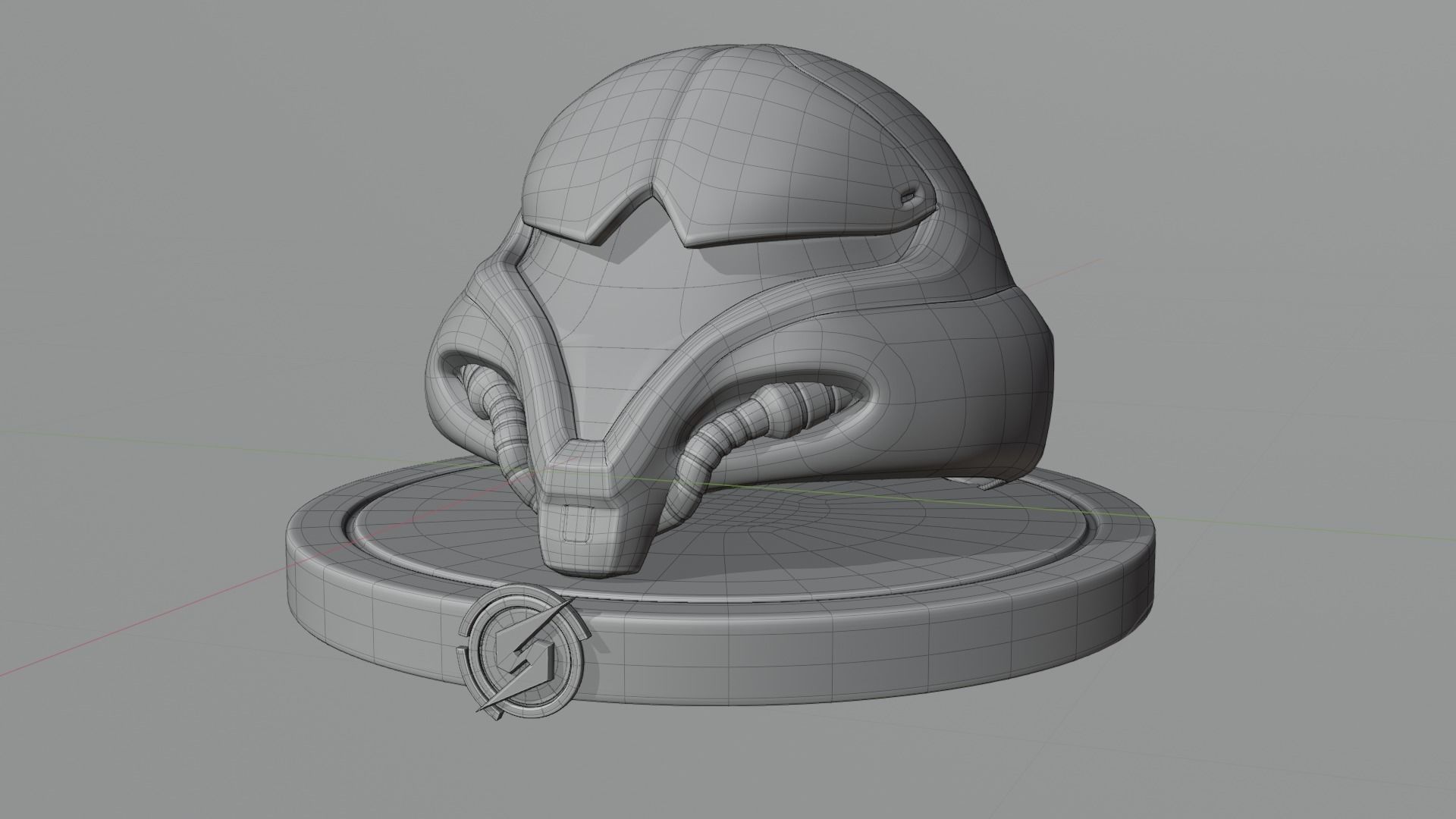 Metroid - Samus Aran helmet 3D model_10