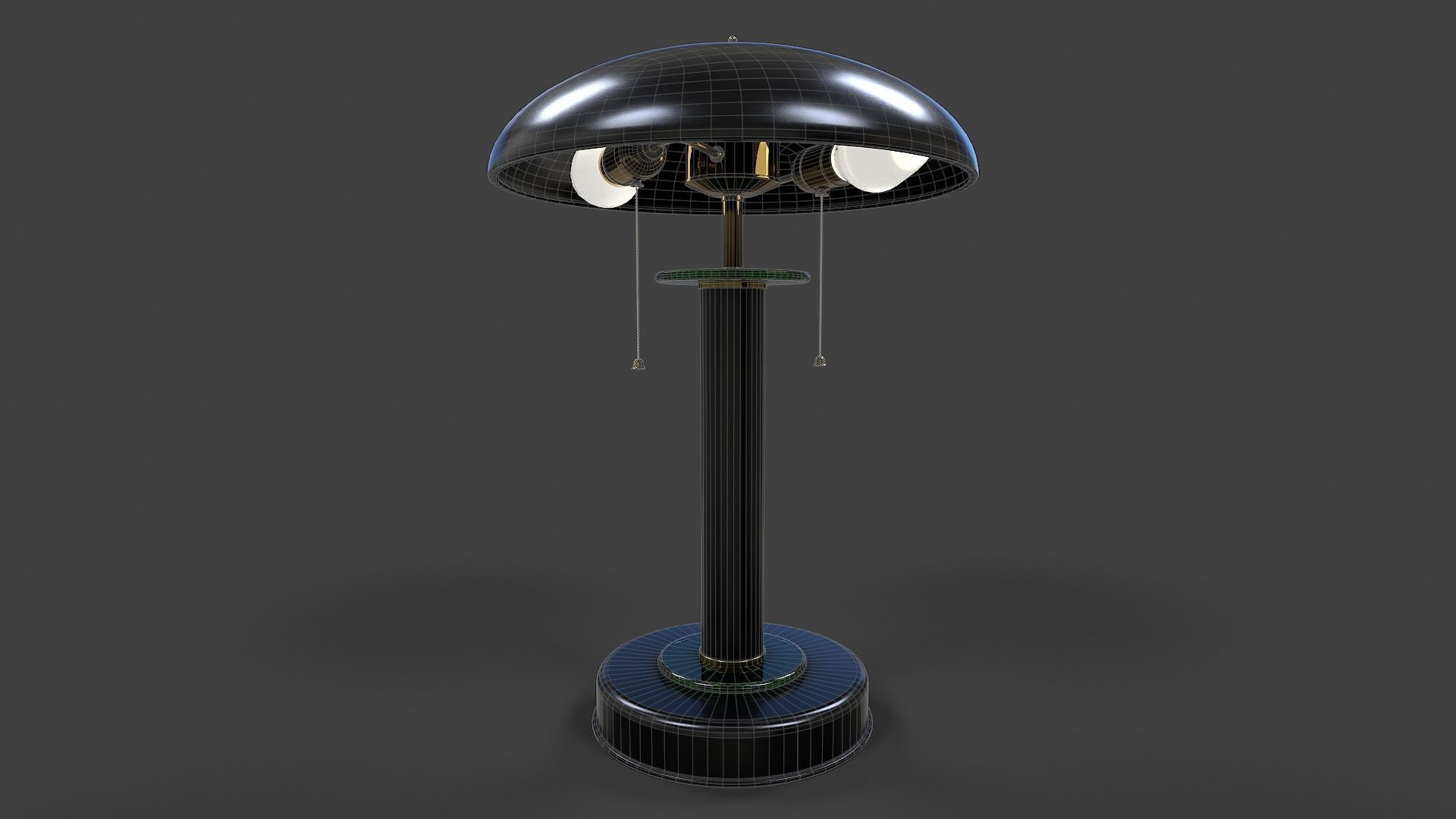 Table Lamp - Low Poly Low-poly 3D model_5