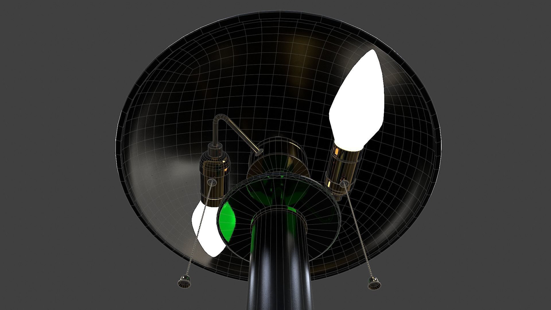 Table Lamp - Low Poly Low-poly 3D model_15