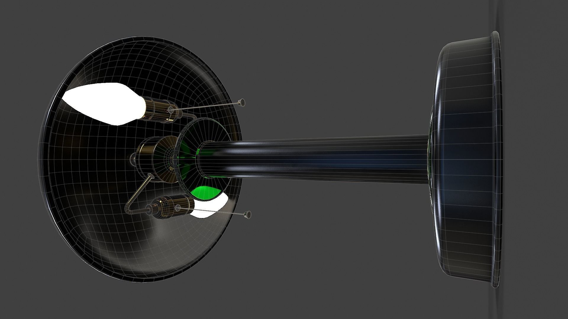 Table Lamp - Low Poly Low-poly 3D model_27