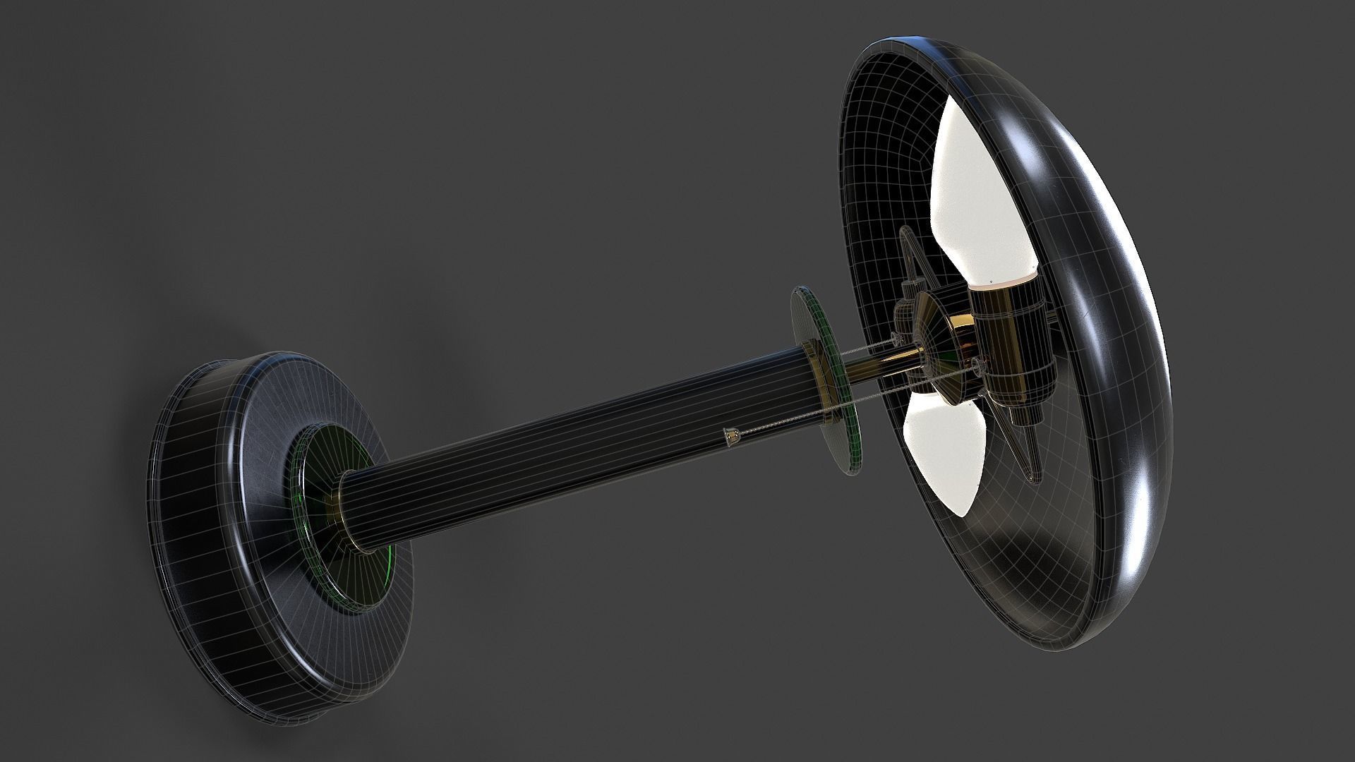 Table Lamp - Low Poly Low-poly 3D model_11