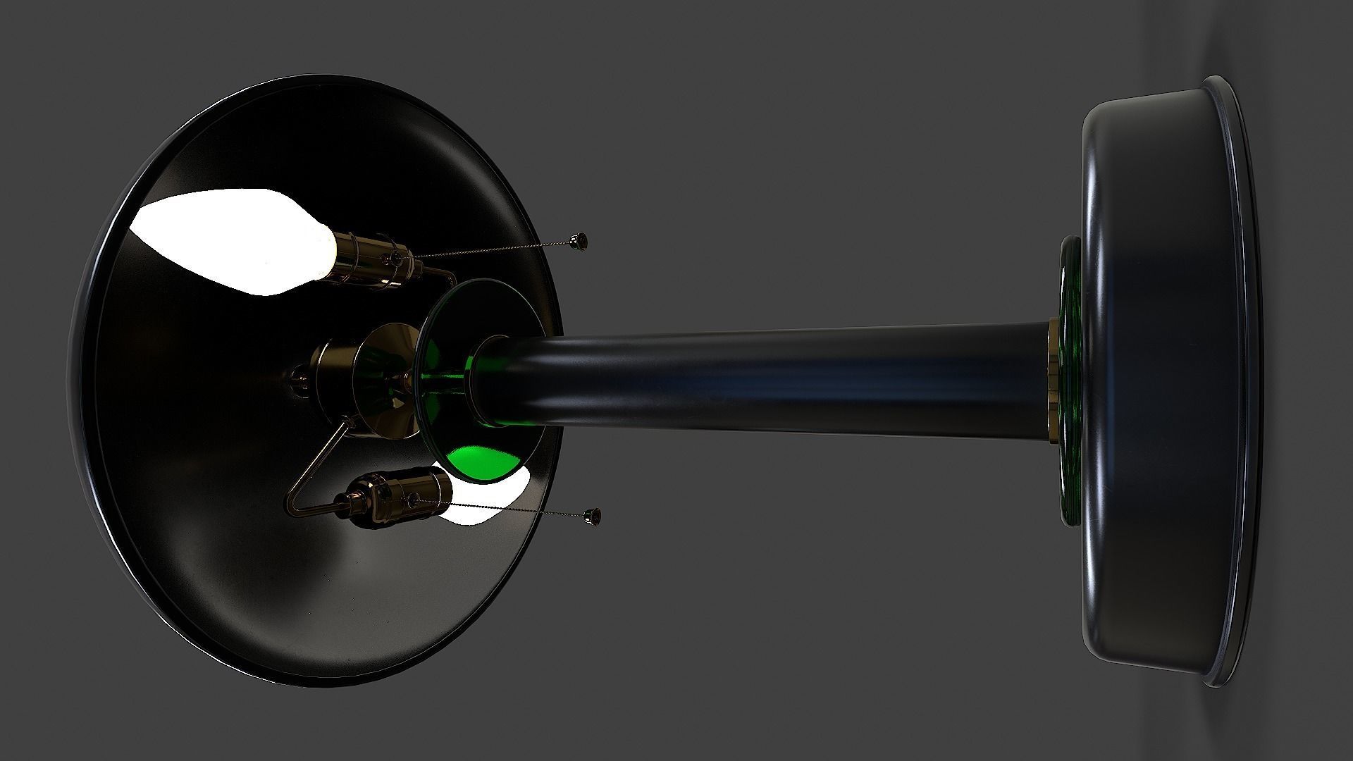 Table Lamp - Low Poly Low-poly 3D model_16